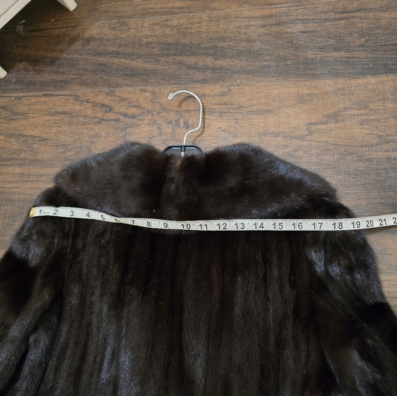 Vintage genuine mink fur coat - Picture 14 of 16